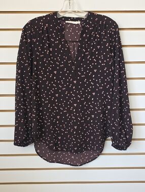 Lush Blouse with Colored Polka Dots 18
